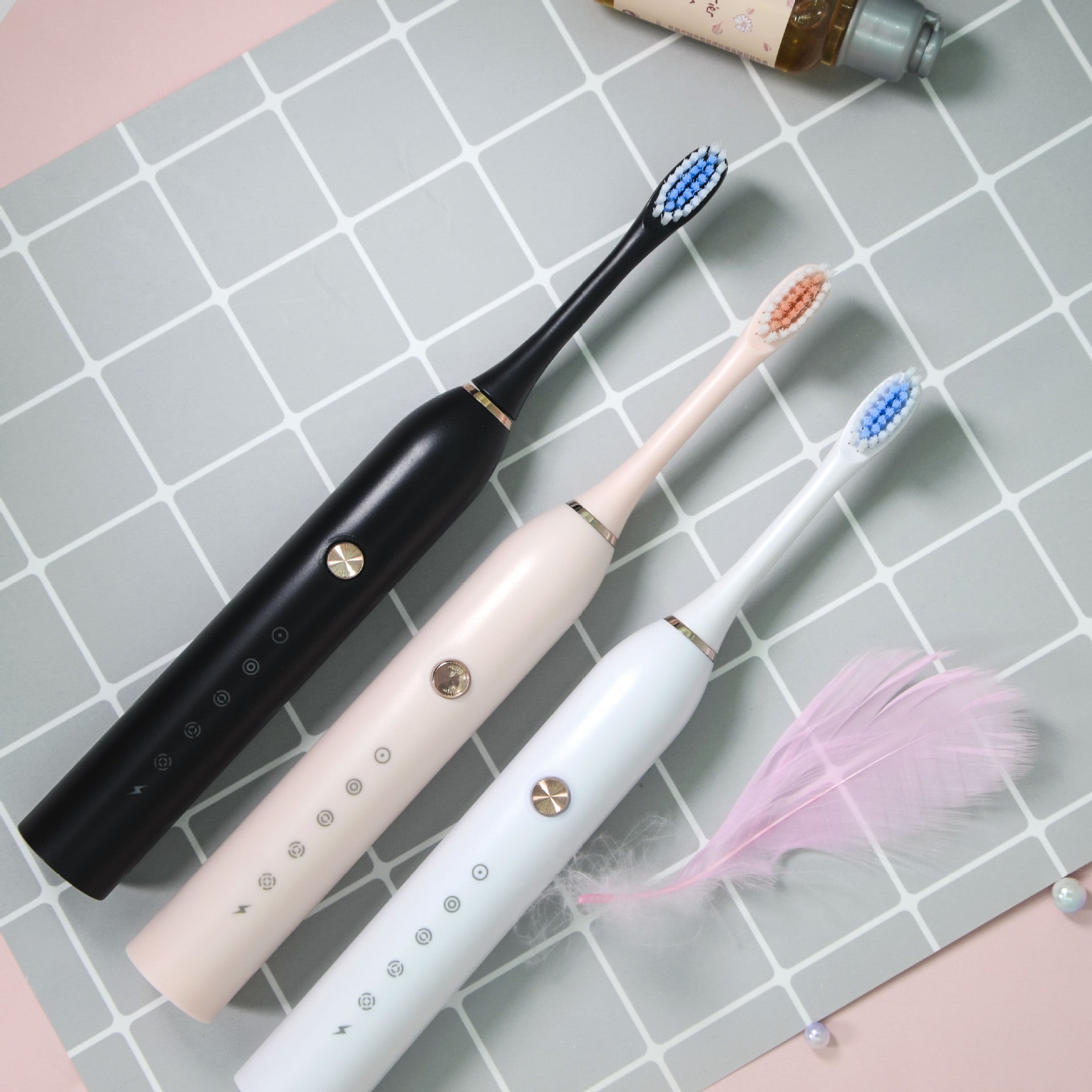 2023 New Cross-border Foreign Trade Electric Toothbrush Vibration Toothbrush Ultrasonic Electric Charging Toothbrush Wholesale Gifts